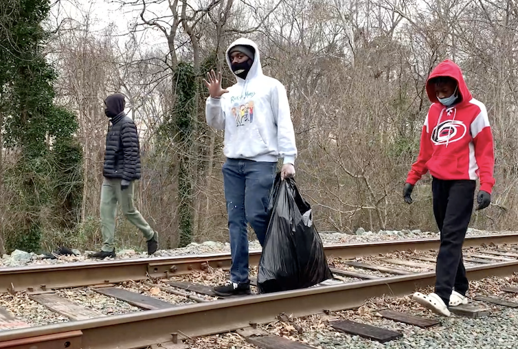 Walking the rails