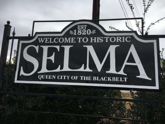 Selma Welcome sign